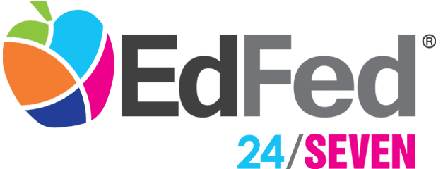 EdFed 24/SEVEN logo
