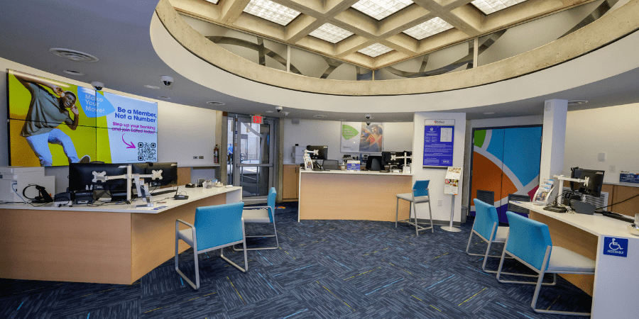 Interior picture of the MDC North Campus Branch
