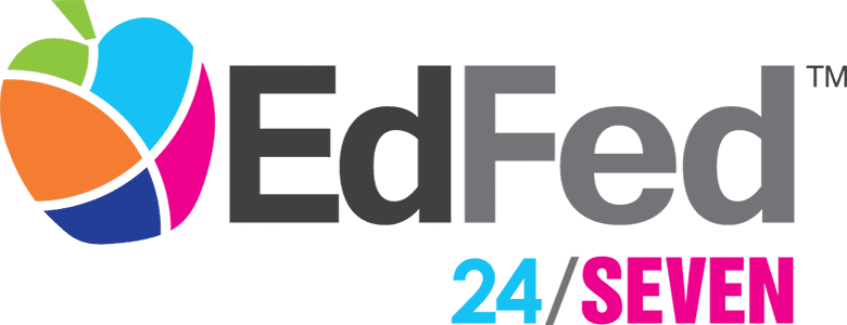 EdFed 24/SEVEN logo